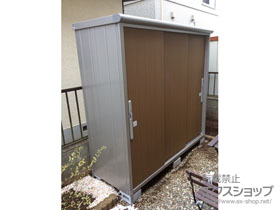 の物置・屋外倉庫 エスモ 一般型 (ESD-2107AGL-WB) 施工例