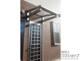 のバルコニー・ベランダ屋根 ヴェクターテラス F型 ルーフタイプ 単体積雪〜20cm対応 施工例