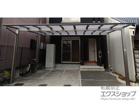 のカーポート ソリッドポート ワイド 積雪〜20cm対応 施工例