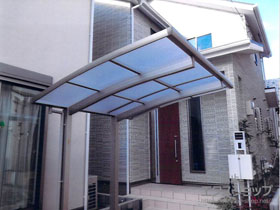 のサイクルポート・駐輪場 プレシオスポート ミニ 積雪〜20cm対応 施工例