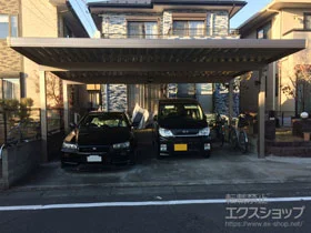 LIXIL ���N�V��(�g�X�e��)�̃J�[�|�[�g �e���I�X�|�[�gIII 1500 2��p �p��4�{�d�l �ϐ�`50cm�Ή� �{�H��