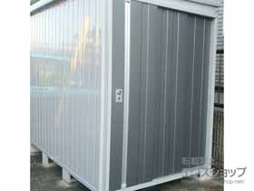 の物置・屋外倉庫 ネクスタ 多雪地型 屋根傾斜Bタイプ（左流れ）（NXN-36CSB PG） 施工例