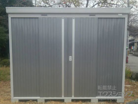 の物置・屋外倉庫 ネクスタ  一般型（NXN-95H）＋ネクスタ オプション＋雨とい 施工例