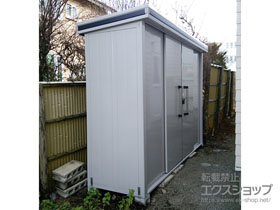 の物置・屋外倉庫 エルモ 積雪型（LMDS-2908 CB） 施工例