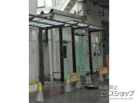 のカーポート ネスカＦ 縦連棟 積雪〜20cm対応 台風補償付 施工例