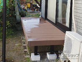 のウッドデッキ マージウッドデッキ 施工例