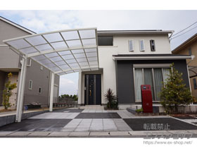 のカーポート レイナポートグラン　積雪〜20cm対応 施工例