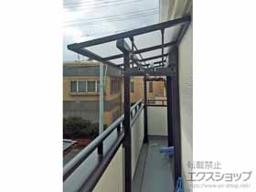 のバルコニー・ベランダ屋根 スピーネ F型 屋根タイプ 単体 積雪〜20cm対応 施工例
