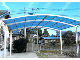 のカーポート レイナツインポートグラン　積雪〜20cm対応 施工例