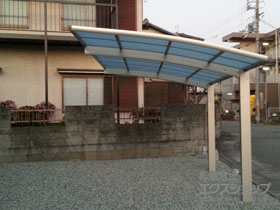 のカーポート レイナポートグラン 積雪〜20cm対応 施工例