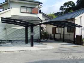 のカーポート レイナツインポートグラン　積雪〜20cm対応 施工例