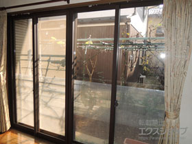 の二重窓（内窓） インプラス ダストバリア仕様 引違い窓 4枚建 施工例