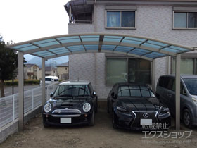 のカーポート レイナツインポートグラン　積雪〜20cm対応 施工例