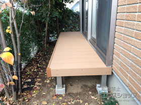 のウッドデッキ マージウッドデッキ 施工例