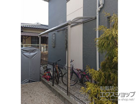 のカーポート プレシオステラス R型 テラスタイプ 単体 積雪〜20cm対応 施工例