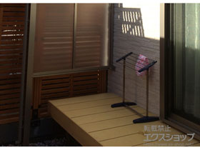 のウッドデッキ 樹ら楽ステージ 施工例