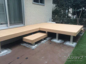 YKKAP�̃E�b�h�f�b�L ���E�b�h�f�b�L 200 �o���Ⴂ�[�܂�{�Ɨ��� ���E�b�h �X�e�b�v2�^ �{�H��