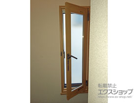 の二重窓（内窓） インプラス ダストバリア仕様 開き窓 外観左吊元 施工例