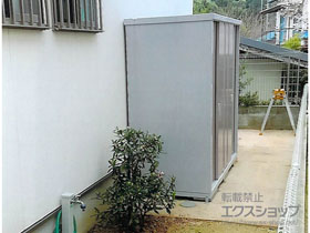 の物置・屋外倉庫 シンプリー 一般型（MJX-199E-P-AR） 施工例