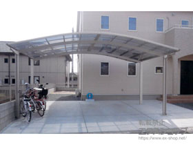 のカーポート レイナツインポートグラン 積雪〜20cm対応 施工例