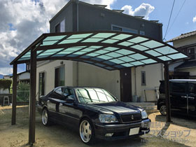 のカーポート レイナツインポートグラン　積雪〜20cm対応 施工例