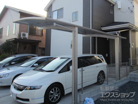 のテラス屋根 ヴェクターテラス F型 テラスタイプ 単体 積雪〜20cm対応 施工例