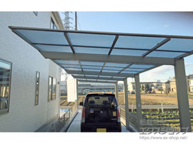 のカーポート ソリッドポート 縦連棟 積雪〜20cm対応 施工例