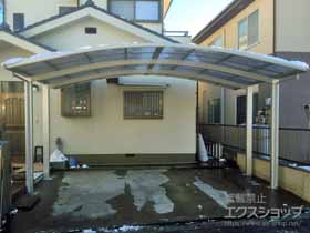 のカーポート プレシオスポート ワイド 積雪〜20cm対応 施工例