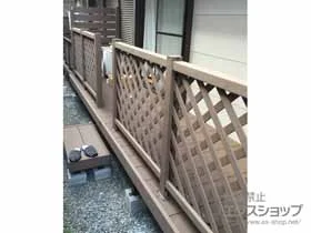 YKKAP�̃E�b�h�f�b�L ���E�b�h�f�b�L 200�{���E�b�h�f�b�L�t�F���X3�^�����X���b�g���{���E�b�h�f�b�L�t�F���X2�^�����`�X�i�q���{�Ɨ��� ���E�b�h �X�e�b�v2�^ �{�H��