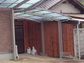 のカーポート レイナポートグラン　積雪〜20cm対応 施工例