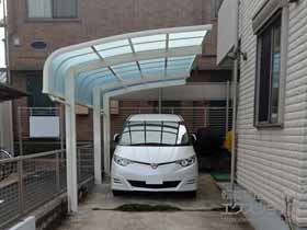 のカーポート レイナキャップポートグラン 延長 積雪〜20cm対応 施工例