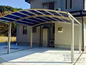 のカーポート レイナツインポートグラン　積雪〜20cm対応 施工例