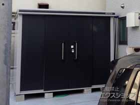 の物置・屋外倉庫 エルモ 一般型（LMD-2511-SM） 施工例