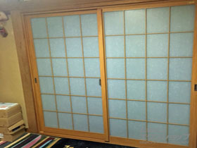 の二重窓（内窓） インプラス ダストバリア仕様 引違い窓 2枚建 施工例