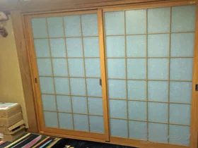 LIXIL リクシル(トステム)の内窓（二重窓・二重サッシ） インプラス ダストバリア仕様 引違い窓 2枚建 施工例