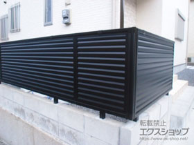 のフェンス・柵 ミエーネフェンス 自由柱施工 施工例