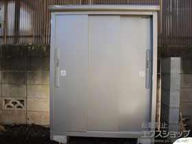 の物置・屋外倉庫 エスモ 一般型（ESD-1205EGL-SS） 施工例