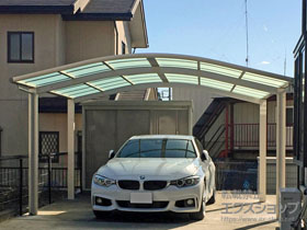 のカーポート レイナツインポートグラン　積雪〜20cm対応 施工例