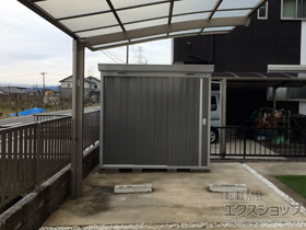 の物置・屋外倉庫 ネクスタ 一般型（NXN-30S-PG） 施工例