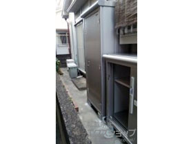 の物置・屋外倉庫 エスモ 一般型（ESD-1005YGL-SS） 施工例