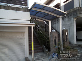 のサイクルポート・駐輪場 レイナポートグランミニ 積雪〜20cm対応 施工例