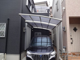 のカーポート レイナポートグラン　積雪〜20cm対応 施工例