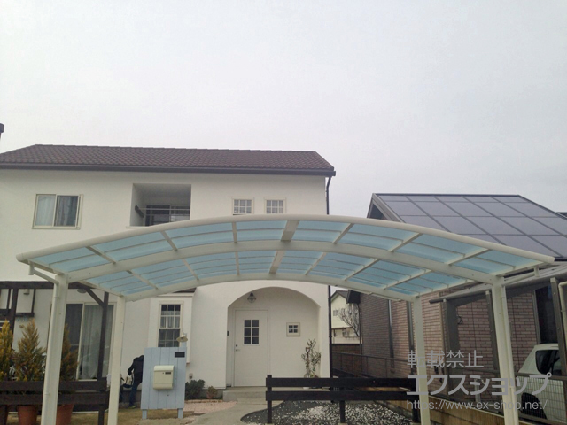 のカーポート レイナツインポートグラン　積雪〜20cm対応 施工例