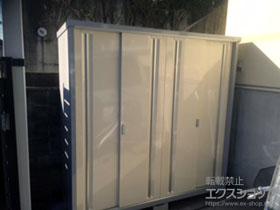 の物置・屋外倉庫 シンプリー 一般型（MJX-197E-P-FW） 施工例