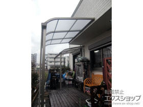 のテラス屋根 スピーネ R型 テラスタイプ 単体 積雪〜20cm対応 施工例