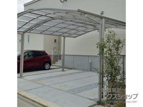 のカーポート レイナツインポートグラン 積雪〜20cm対応 施工例