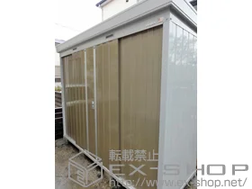 イナバの物置 ネクスタ 一般型（NXN-26S MB）＋別売棚Dセット＋雨とい 施工例