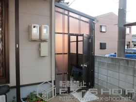 のストックヤード フリーヤード ドアタイプ 積雪〜20cm対応 施工例