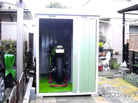 の物置・屋外倉庫 ネクスタ 一般型 1530×2630×2020(NXN-41CS OG) 施工例