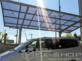 のカーポート カーブポートシグマIII 積雪〜20cm対応 施工例